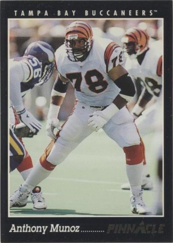 1993 Pinnacle Anthony Munoz #348