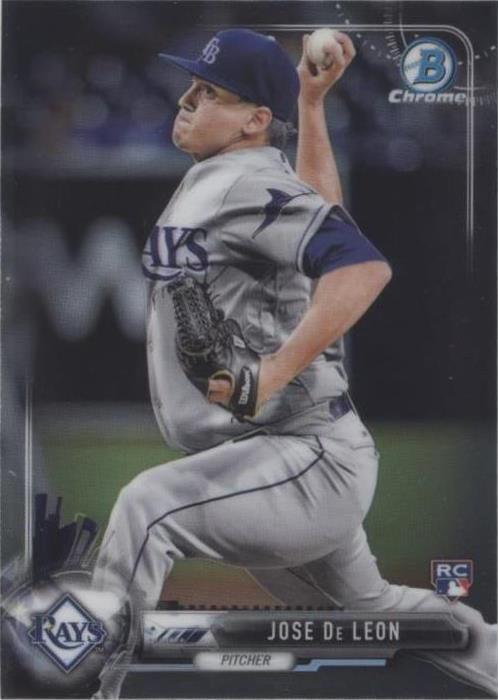 Bowman Chrome 2017 - Jose De Leon #75