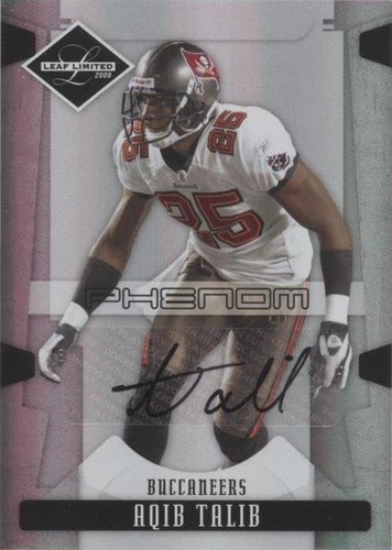 2008 Leaf Limited Aqib Talib #208
