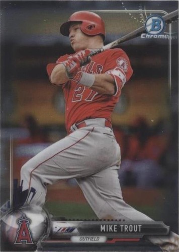 2017 Bowman Chrome - Mike Trout #100