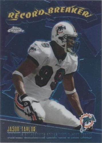 2003 Topps Chrome Jason Taylor #RB11
