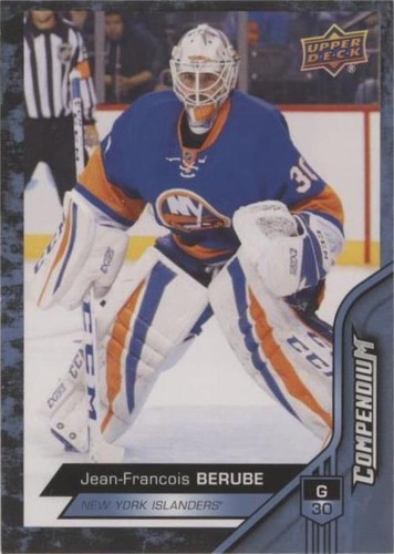 2016-17 Upper Deck Compendium - Jean-Francois Berube #744