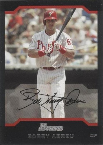 2004 Bowman - Bobby Abreu #143