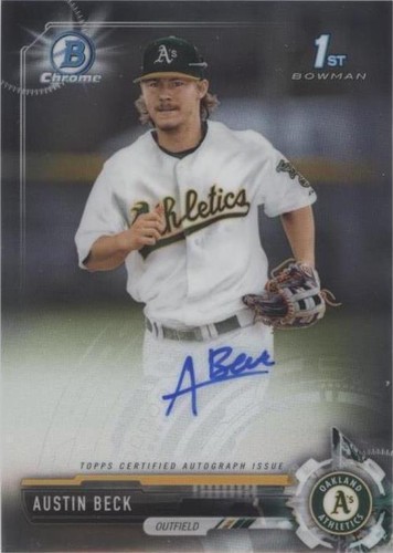 2017 Bowman Draft - Austin Beck #CDA-AB