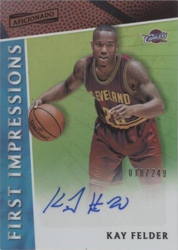 2016-17 Panini Aficionado - Kay Felder #17