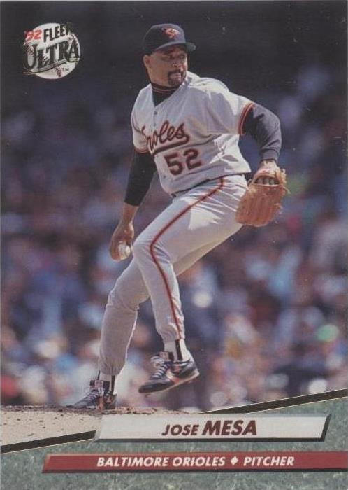 Fleer Ultra 1992 - Jose Mesa #305