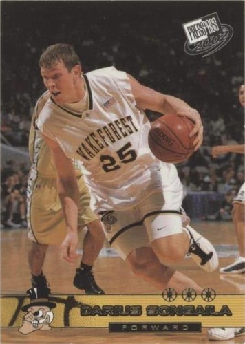 2002 Press Pass - Darius Songaila #G25