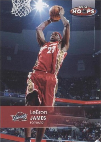 2005-06 NBA Hoops - LeBron James #21
