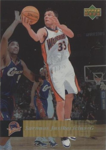 2006-07 UD Reserve - Sarunas Jasikevicius #72