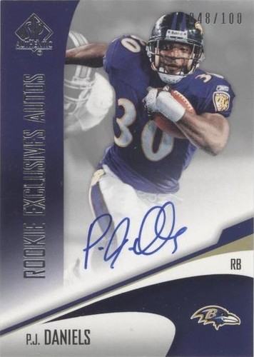 2006 SP Authentic P.J. Daniels #REA-PD