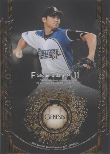 2014 BBM GENESIS GREEN FOIL #54 SHOHEI OHTANI /150 | eBay