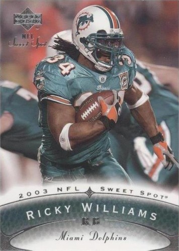 2003 Upper Deck Sweet Spot Ricky Williams #43