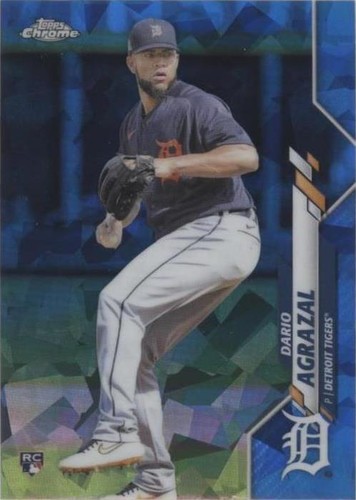 2020 Topps Chrome Sapphire Edition - Dario Agrazal #322