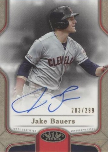 2020 Topps Tier One - Jake Bauers #BOA-JB