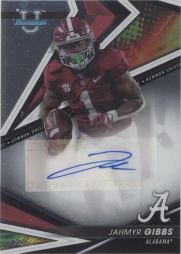 2022-23 Bowman's Best University Jahmyr Gibbs #BA-JG