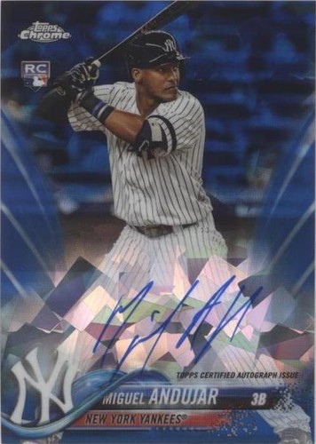 2018 Topps Chrome Sapphire Edition - Miguel Andujar #AC-MA