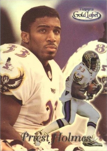 1999 Topps Gold Label Priest Holmes #77