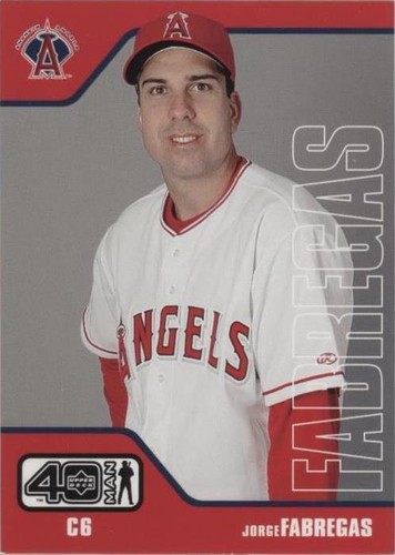 2002 Upper Deck 40 Man - Jorge Fabregas #31