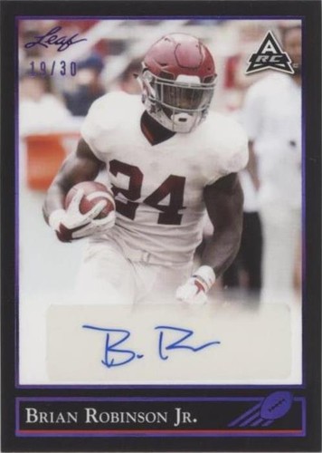 2021 Leaf Memories Brian Robinson Jr. #BG-BRJ