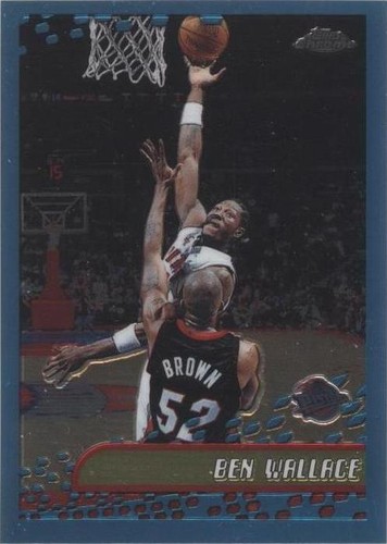 2001-02 Topps Chrome - Ben Wallace #73