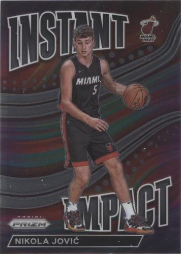 NIKOLA JOVIC RC 2022-23 Panini Prizm Instant Impact #7