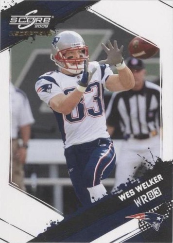 2009 Score Inscriptions Wes Welker #180