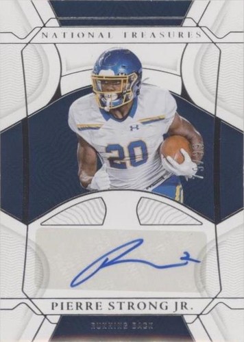 2022 Panini National Treasures Collegiate Pierre Strong Jr. #RCS-PST