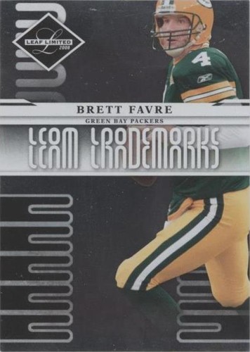 2008 Leaf Limited Brett Favre #T-17