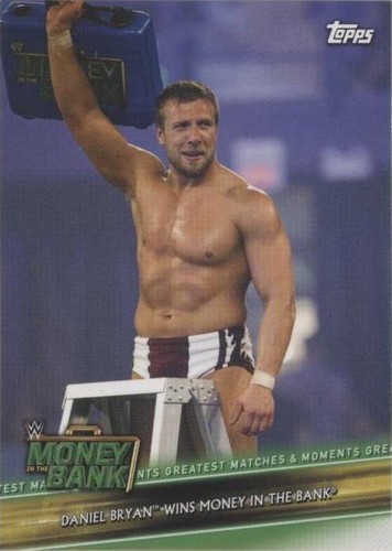 2019 Topps WWE Money in the Bank - Daniel Bryan #GMM-7