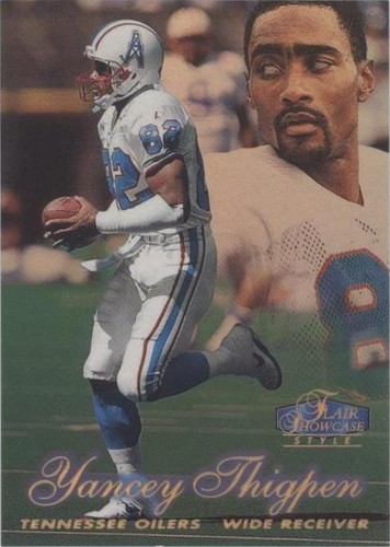 1998 Flair Showcase Yancey Thigpen #47