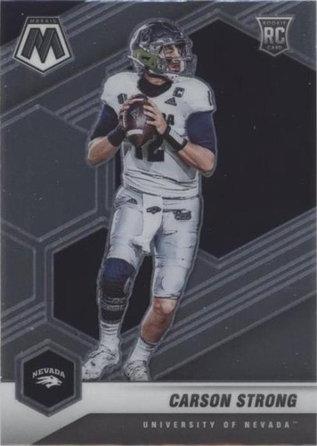 2022 Panini Mosaic Draft Picks Carson Strong #93