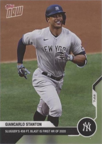 2020 Topps Now - Giancarlo Stanton #3