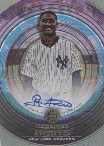 2022 Bowman Inception - Roderick Arias #PA-RA
