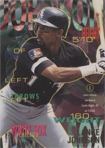 1995 Fleer - Lance Johnson #121