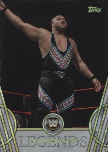 2018 Topps Legends of the WWE - D'Lo Brown #12
