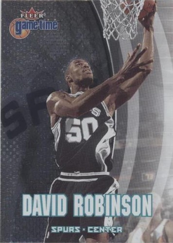 2000-01 Fleer Game Time - David Robinson #76