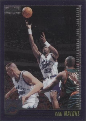 2000-01 Topps Chrome - Karl Malone #129