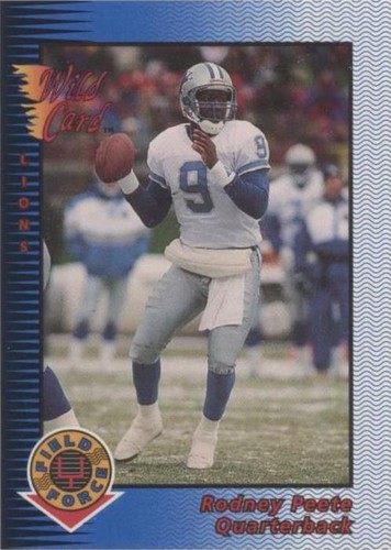 1993 Wild Card Rodney Peete #CFF-105