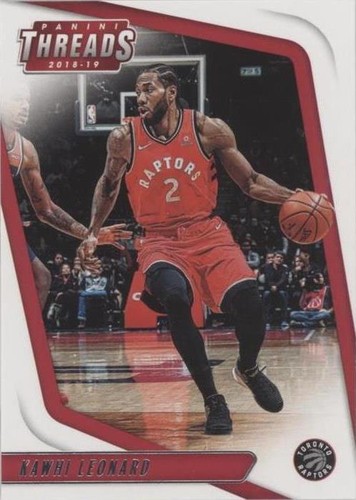 2018-19 Panini Threads - Kawhi Leonard #73
