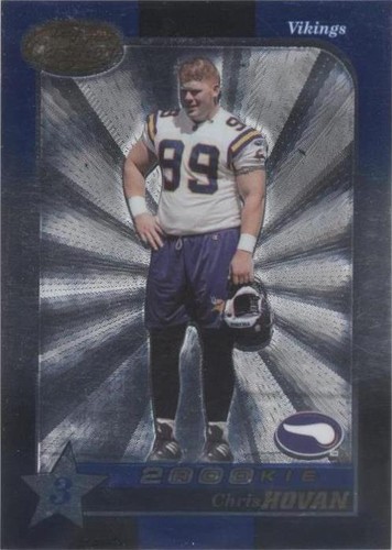 2000 Leaf Certified Chris Hovan #170