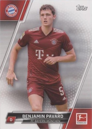 Benjamin Pavard 2022-23 Official Hand Signed FC Bayern