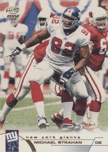 2002 Pacific Michael Strahan #293