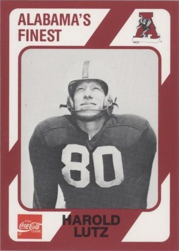 1989 Collegiate Collection Alabama Crimson Tide Harold Lutz #164
