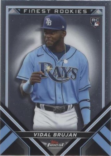 2022 Topps Finest - Vidal Brujan #FRD-VB