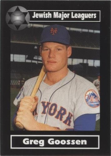 2003 American Jewish Historical Society Jewish Major Leaguers - Greg Goossen #97