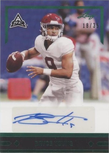 2021 Leaf Memories Bryce Young #GLR-BY1