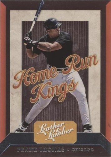 2019 Panini Leather & Lumber - Frank Thomas #HRK-9