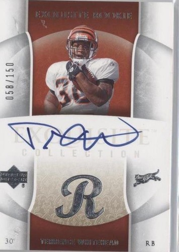 2006 Upper Deck Exquisite Collection Terrence Whitehead #98