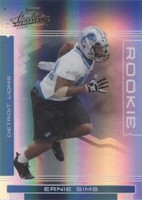 2006 Playoff Absolute Memorabilia Ernie Sims #185