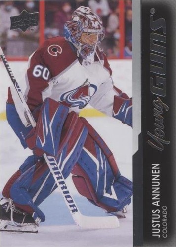 2021-22 Upper Deck Extended Series - Justus Annunen #708